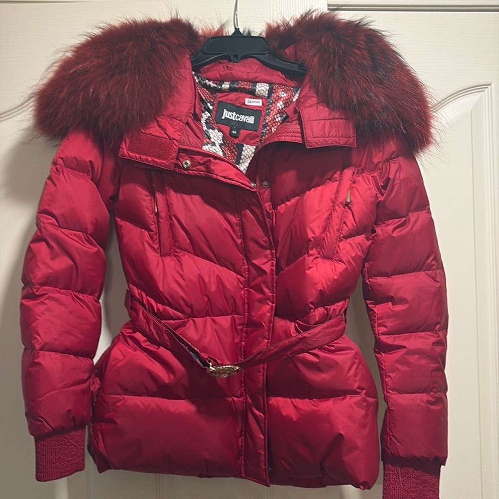 So nice just cavalli red jacket